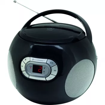 Soundmaster SCD5800BL Kaasaskantav CD-raadio Boombox kassettmängija, USB, FM-raadio ja mikrofoniga - Sinine