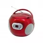 SOUNDMASTER SCD5100WE Valge CD Boombox FM-raadio, kassettmängija, USB ja AUX-iga