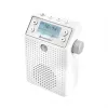 Soundmaster DAB60WE Pistikuraadio DAB+, FM, Bluetooth, USB käed-vabad funktsioon, veekindel, valge