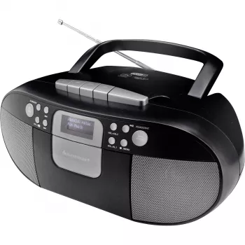 Soundmaster SCD7800SW DAB+ FM CD Kassettraadio äratusfunktsiooniga, must