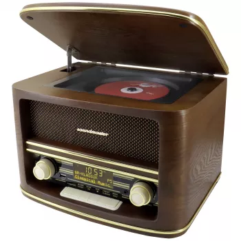 Soundmaster NR961 Lauaraadio DAB+, FM, AUX, USB, CD, Bluetooth, Pult, Pruun