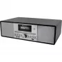 Soundmaster DAB980SW Must Muusikakeskus DAB+/FM-RDS CD USB Bluetooth Audiobook-mängija kasseti ja plaadimängijaga