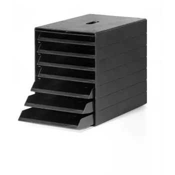DURABLE IDEALBOX PLUS Sahtlikarp Antratsiit 7 Sahtlit DIN A4 1712001058