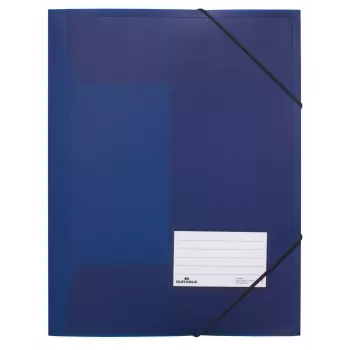 Durable elastne nurgakaust (Eckspanner) DIN A4, tumesinine