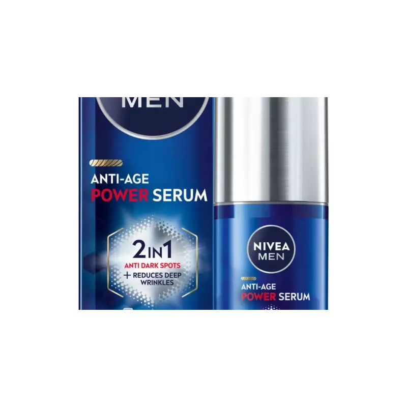 NIVEA Men Anti-Age Power Serum 2in1 Intensive Anti-Imperfection Serum 30 ml