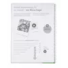 Oxford College Block A4+ 80 lehte 90 g/m² ruuduline sinine 4-auguga