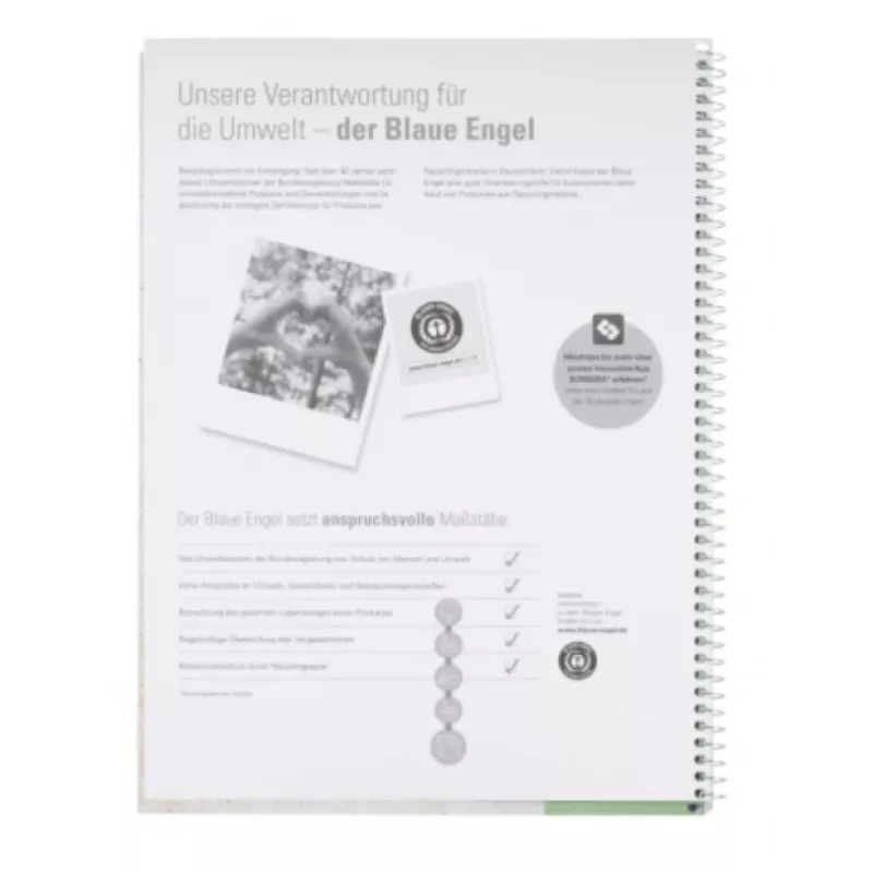 Oxford College Block A4+ 80 lehte 90 g/m² ruuduline sinine 4-auguga