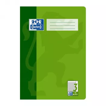 Oxford School Exercise Book A4 16 Sheets Lineatur 3R Ruled with Margin 3rd Grade