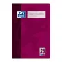 Oxford 100050332 A4 90 gsm joontega täitevihik - 100 lehte, valge, 4-auguga, perforatsiooniga, liimitud ülaosast