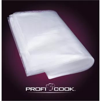 ProfiCook PC-VK 1015 vaakumkottide komplekt vaakumseadmele - läbipaistev, 50 kotti 22x30 cm