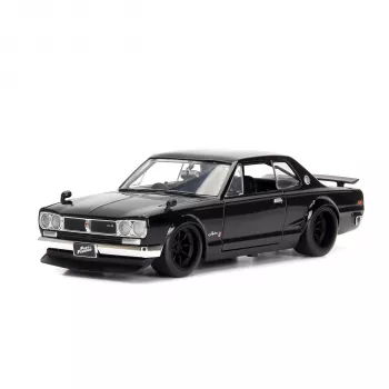 Jada Fast & Furious 1971 Nissan Skyline 2000 GT-R 1:24 Die-Cast Model Car Silver