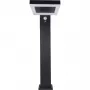 REV LED Solar Floor Lamp Square Black