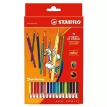 STABILO Color Värvipliiatsid - 18 tk