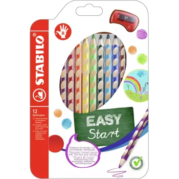 STABILO EASYcolors Värvipliiatsid - 12 tk