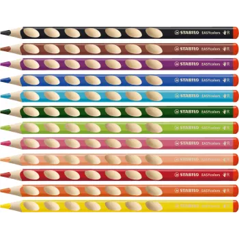 STABILO EASYcolors Värvipliiatsid - 12 tk