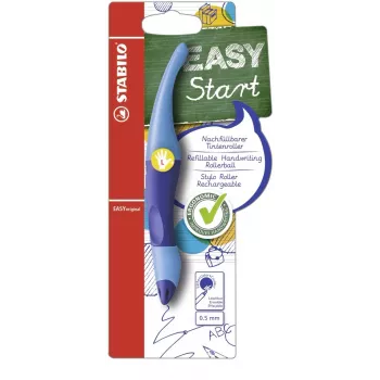 STABILO EASYoriginal Rullpliiats - Sinine - Vasakukäelistele - Blisterpakend - 1 tk