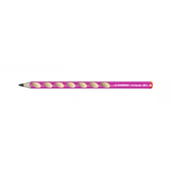 STABILO EASYgraph S Grafiitpliiats HB Roosa Ergonoomiline Kolmnurkne Paremakäelistele 1 Tükk