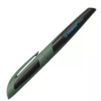 STABILO Flow Sporty Täitesulepea M Nib Must/Oliivroheline