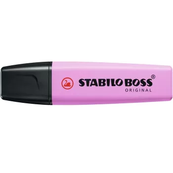 STABILO Boss Original Pastel Highlighter - Frozen Fuchsia - Chisel Tip - 1 tk