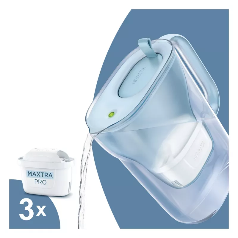 BRITA Marella XL Vee Filterkann Valge 3.5L koos 1x MAXTRA+ Filterkassetiga