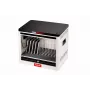 PARAT PARAPROJECT Cube C12 Seadmehoidla - Lukustatav - 12 tahvelarvutile/sülearvutile - Teras, ABS-plast - Hall - Ekraani suurus kuni 12 tolli (30,5 cm)