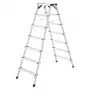 Hailo D60 StandardLine 2x7 Steps Double-Sided Ladder