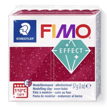 STAEDTLER FIMO Effect polümeersavi 57 g Galaxy Red