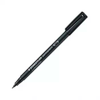 STAEDTLER Lumocolor 314-9 Püsimarker Peen 0,6 mm Must Kuulotsaga Polüpropüleen