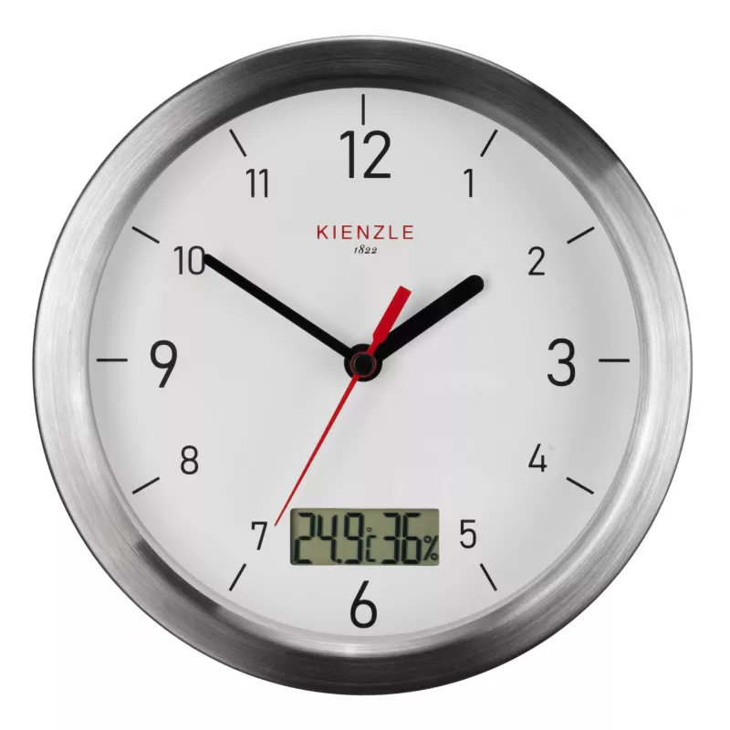 KIENZLE DCF raadiojuhitav kell vannituppa valge 170mm