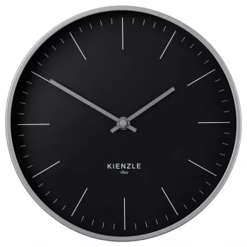 KIENZLE DCF raadiojuhitav seinakell Modern Antratsiit 25 cm
