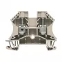 Weidmüller läbiv klemmliist, PUSH IN, 10 mm², 57 A, 1000 V, beež, 50 tk