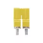 Weidmüller WQV 6/2 ristühendus, 2 poolust, 6 mm², polüamiid, kollane, UL 94 V-0, 50 tk