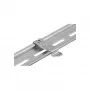 Weidmüller FM 4/TS35 kinnitusjalg - teras - hõbedane - 14 mm x 7 mm - 40 tk pakk