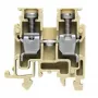Weidmüller Läbiv klemmliist, kruviühendus, 2,5 mm², 800 V, 24 A, tume beež, DIN-liist TS 35