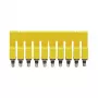 Weidmüller WQV 2.5/10 ristühendus, 10 poolust, 2,5 mm², kollane, polüamiid, 20 tk