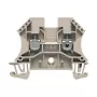 Weidmüller läbiv klemmliist, kruviühendus, 4 mm², 32 A, 800 V, beež, DIN-siini kinnitus, 100 tk