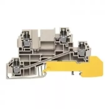 Weidmüller Läbiv klemmliist, beež, 2,5 mm², 24 A, kruviühendus, 50 tk