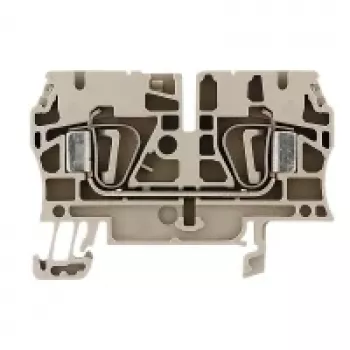Weidmüller läbiv klemmliist, kruviühendus, 4 mm², 800 V, 32 A, sinine, 100 tk
