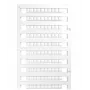 Weidmüller DEK 5/5 MC NE WS Klemmleistenmarker - 1000 tk - Polüamiid - Valge - -40 kuni 100 °C - V2