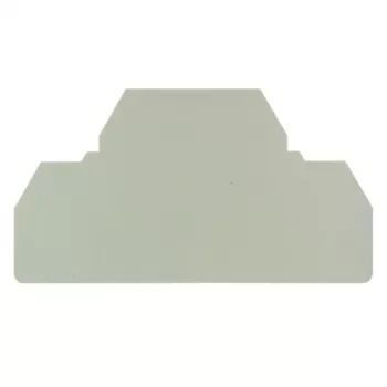 Weidmüller ZAP/TW ZDK2.5 otsaplaat, Wemid, beež, 1,5 mm, 20 tk