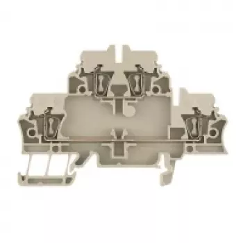 Weidmüller ZAP/TW ZDK2.5 otsaplaat, Wemid, beež, 1,5 mm, 20 tk