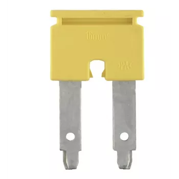 Weidmüller ZQV 16/2 ristühendaja, 2 poolust, 16 mm², kollane, 25 tk