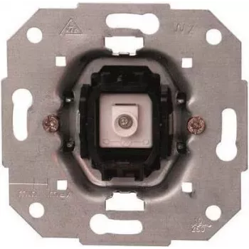 Heinrich Kopp 504600007 Valguslüliti sisestus, kahesuunaline lüliti, alumiinium, 10A 250V, IP20, seinasisene, kruviühendused, HK05/HK07 seeriale