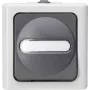 Heinrich Kopp Kreuzschalter AP-Feuchtraum BLUE ELECTRIC Grey 10A 250V IP44 Surface-Mounted Changeover Switch