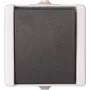 Heinrich Kopp 540656002 Ümberlüliti, pinnale paigaldatav, IP44, 10A, 250V, must/valge, termoplast, Paris disain
