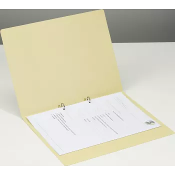 PAGNA Pastell eco Ring Binder 2-Ring Yellow 2,3 cm A4