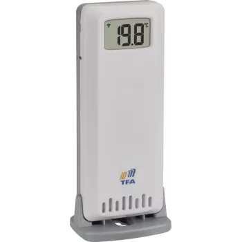 TFA 30.3901.02 ID-A5 Temperatuuriandur Valge Juhtmevaba 868 MHz Termoandur