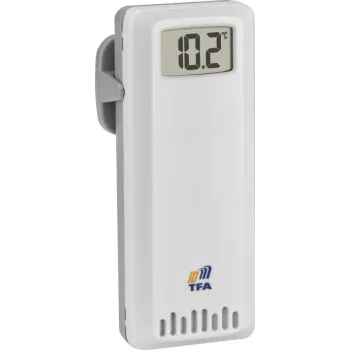 TFA 30.3906.02 ID-A6 Valge professionaalne termo-hügro saatja