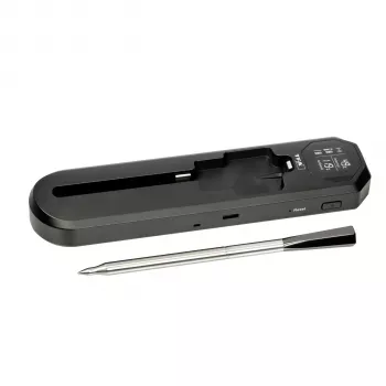 TFA SMART KÜCHEN-CHEF 2 Traadita BBQ-lihatermomeeter Bluetooth 4.0, 2 anduriga, LCD-taustvalgustus, rakenduse juhtimine