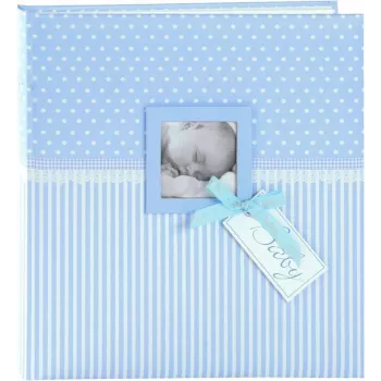 Goldbuch Baby Album Sweetheart - Sinine - 60 lehte - 300 mm x 310 mm - 1 tk